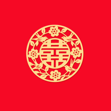結(jié)婚窗花