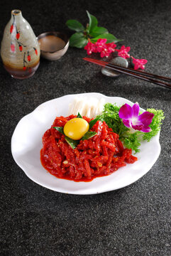 韓式生拌牛肉
