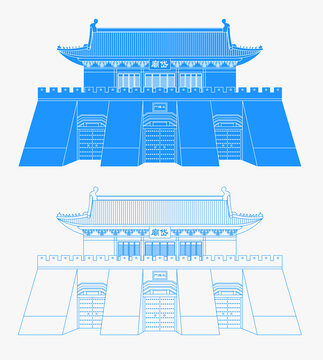 泰安岱廟正陽門