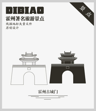 霍州古城門(mén)