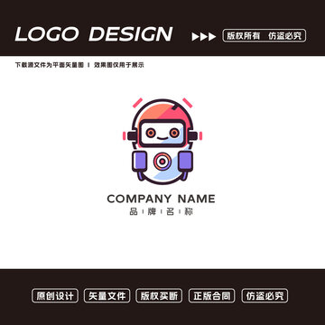機(jī)器人logo標(biāo)志