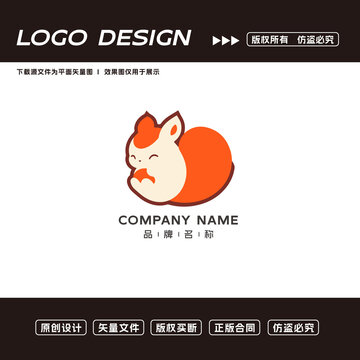 松鼠logo標(biāo)志