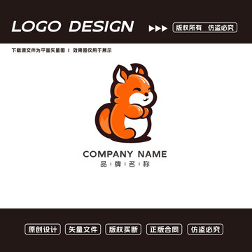 松鼠logo標(biāo)志