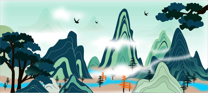 國風(fēng)群山