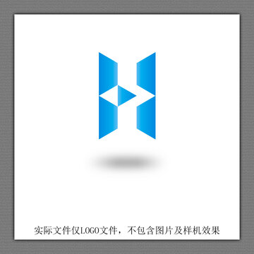 H字母創(chuàng)意LOGO設(shè)計(jì)