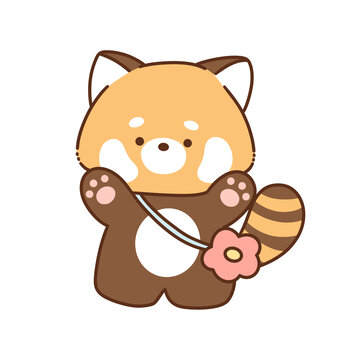 卡通小熊貓圖案