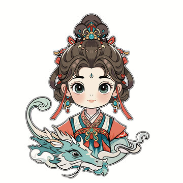 敖閏貼紙插畫IP