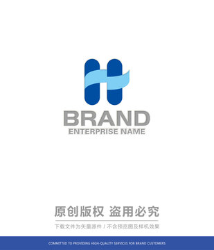 H字母logo