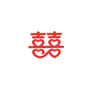 紅色喜字創(chuàng)意