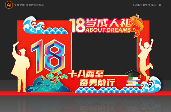 18歲拍照框