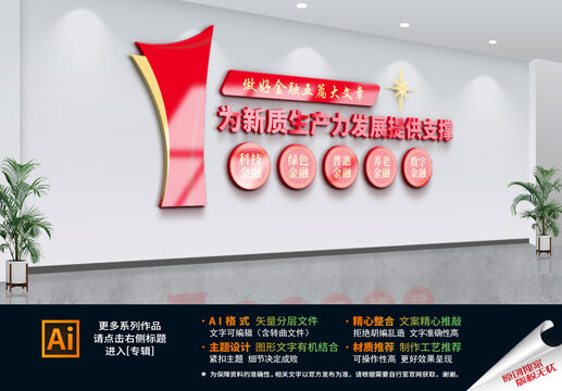 金融文化墻