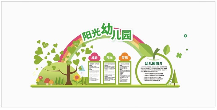 幼兒園文化墻