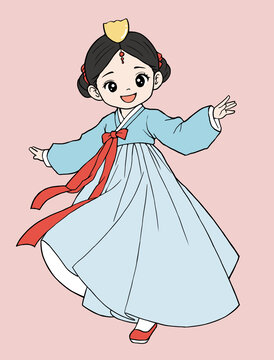 朝鮮跳舞女孩