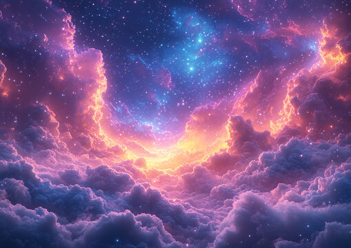 星際行星云彩圖