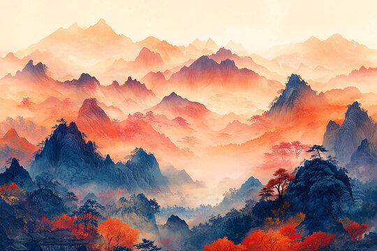 山水間靈韻