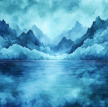 海水色彩背景
