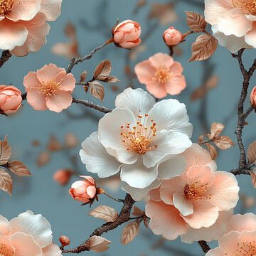 玫瑰櫻花花瓣紋理