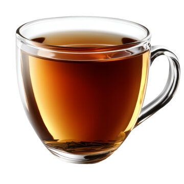 [免摳素材]透明玻璃茶杯里的茶