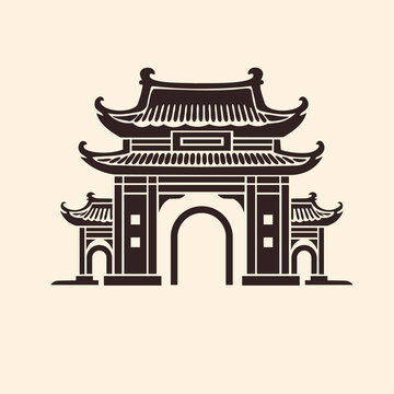 古建筑剪影