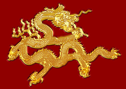 故宮九龍壁浮雕第七龍