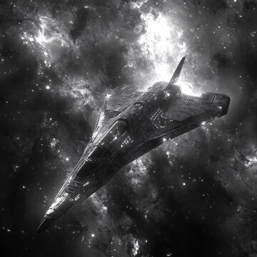 星艦宇宙金屬反射
