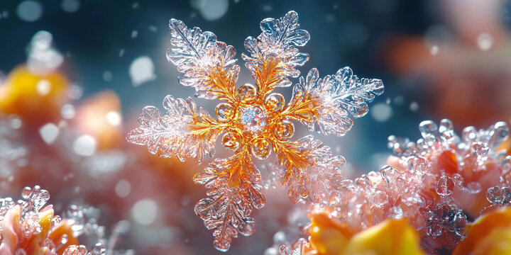 雪晶細(xì)節(jié)圖