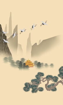 古風(fēng)山水