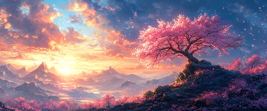 普魯托櫻花山