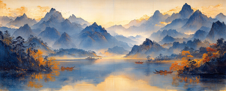 云山繡色圖
