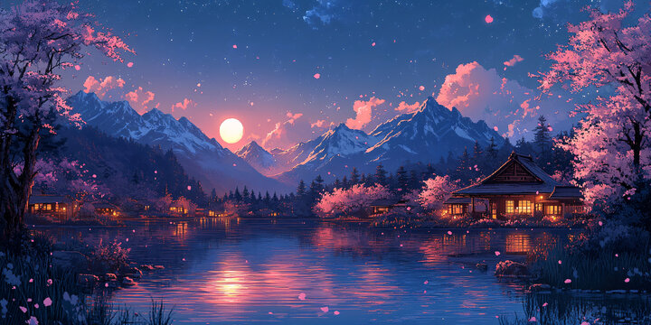 星光圣殿湖畔