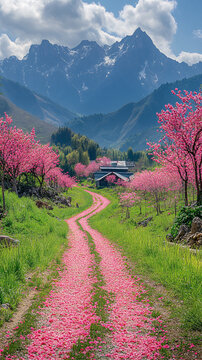 春日山野風(fēng)光