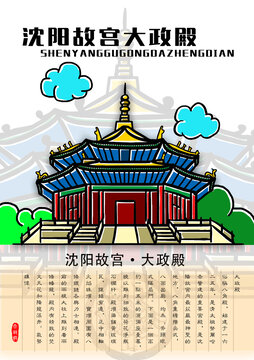 沈陽故宮大政殿