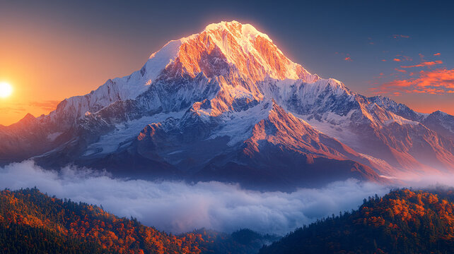 日照金山