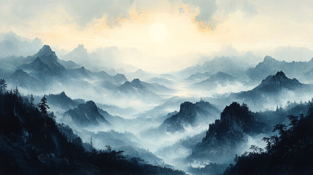 鳥瞰山水