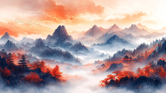 山水畫