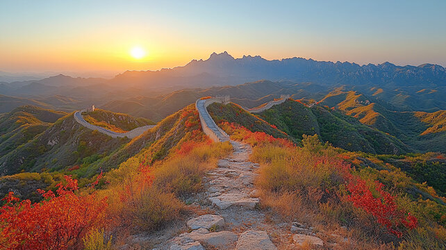 青山映長(zhǎng)城