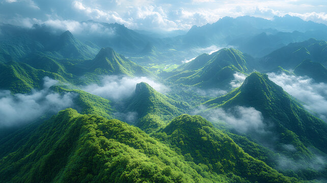 山間風(fēng)光