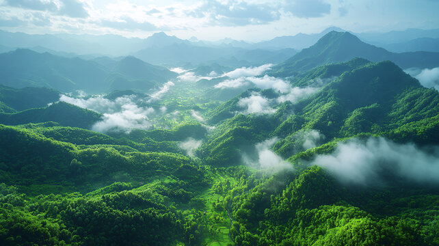 山間風(fēng)光