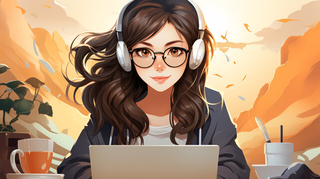 女開發(fā)者寫代碼