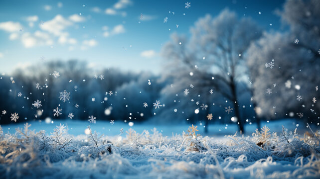 雪與天色