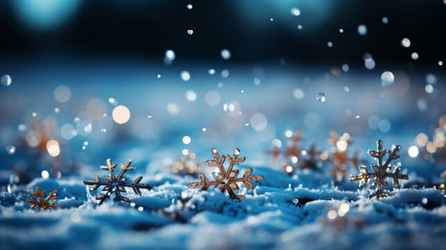 雪與天色