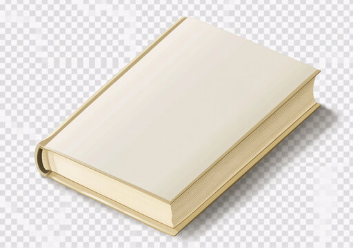 白色精裝書圖