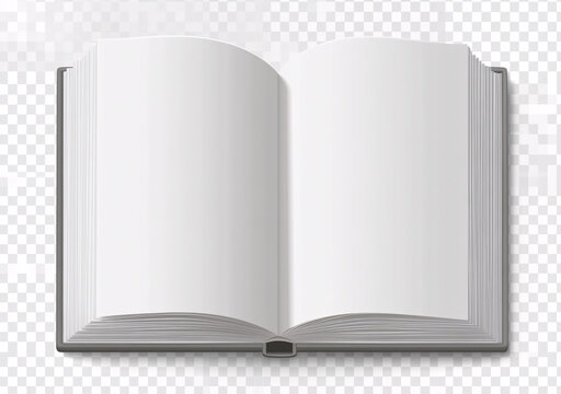 白色精裝書圖