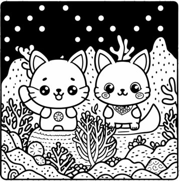 兩只小貓