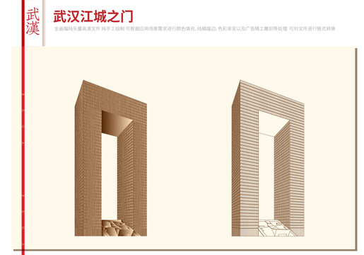 武漢江城之門