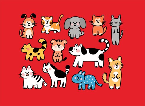卡通動物