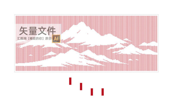 線條山