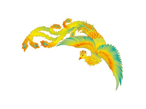 鳳凰矢量插畫