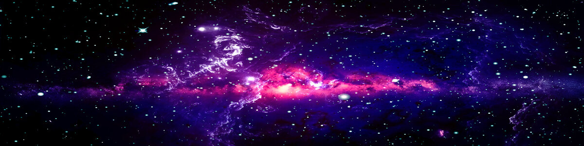 夢幻絢麗的宇宙星空