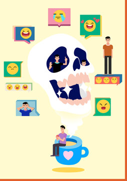 情緒與內(nèi)心世界插畫素材